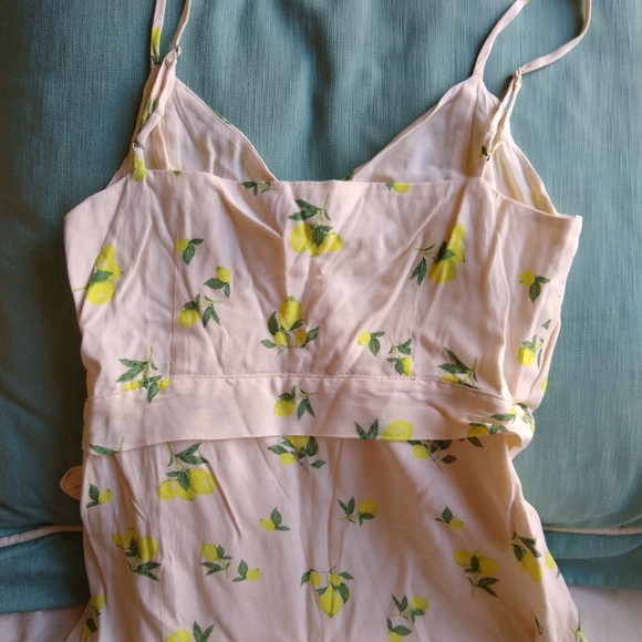 Bloomingdale's Aqua Faux Wrap Dress NWT - Picture 3 of 5